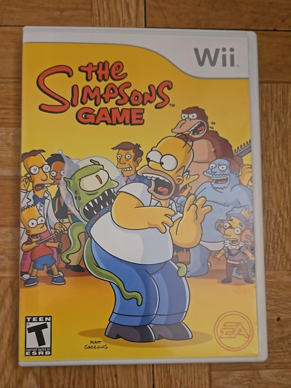 The Simpsons Game Wii (Nintendo Wii, 2007)
